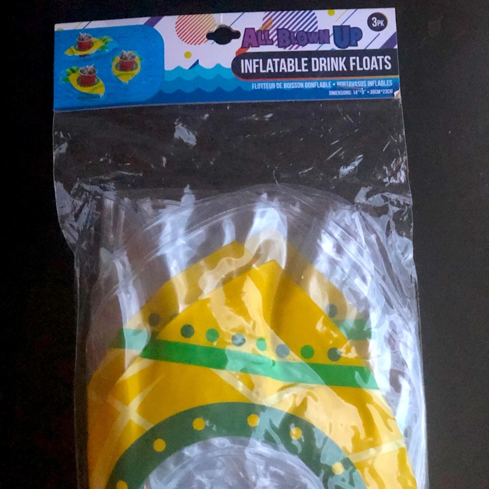 🏝Inflatable drink floats - 3 pack 🏝
